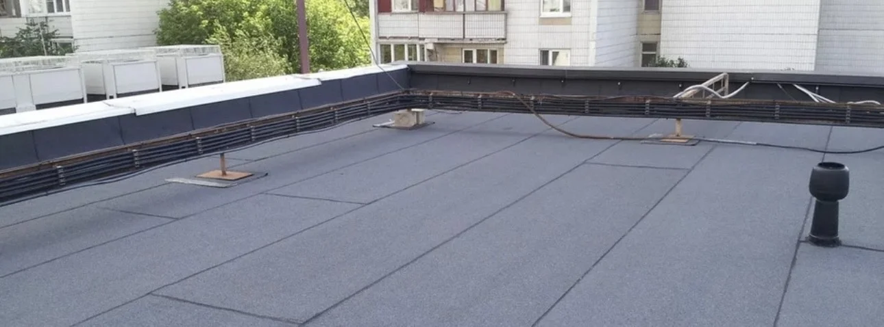 Flat roof with professional waterproofing – ELWELD project